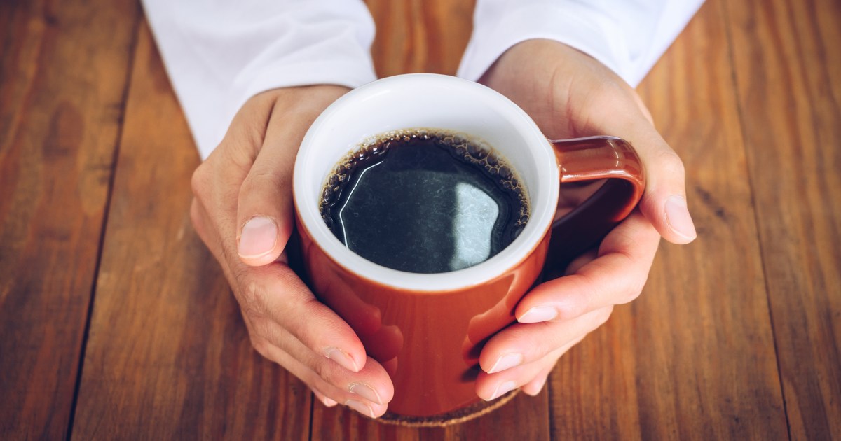 Drinking coffee may be linked to lower risk of death, even with a little sugar