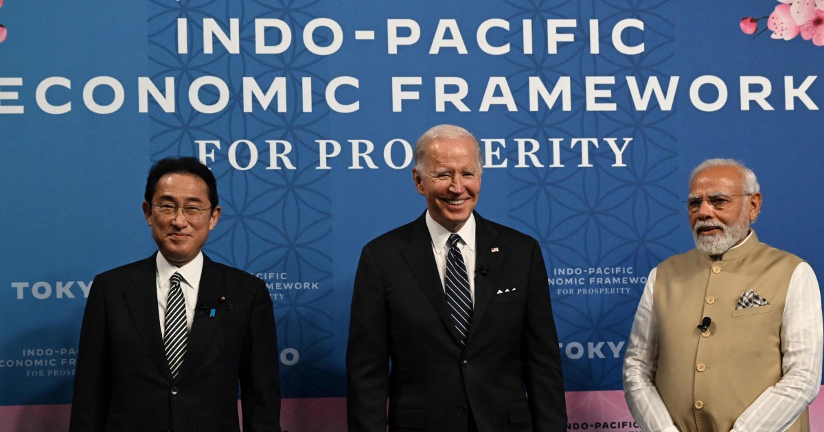 Biden announces Indo-Pacific economic pact to counter China