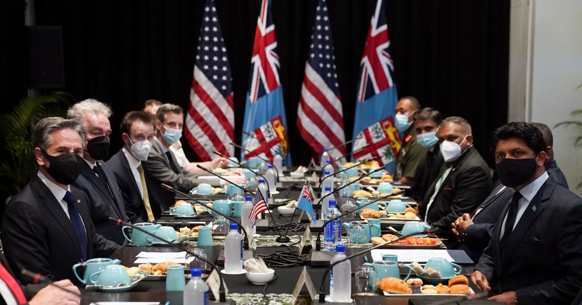 White House welcomes Fiji to its Indo-Pacific economic plan