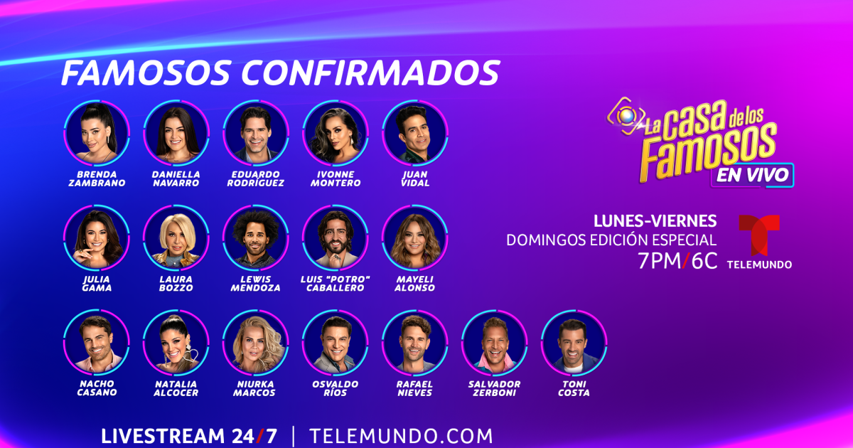 Entérate de todos los detalles de La Casa de los Famosos!