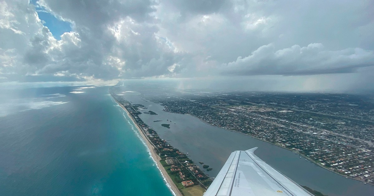 “I can see the Florida coastline in front of me and I have no idea”