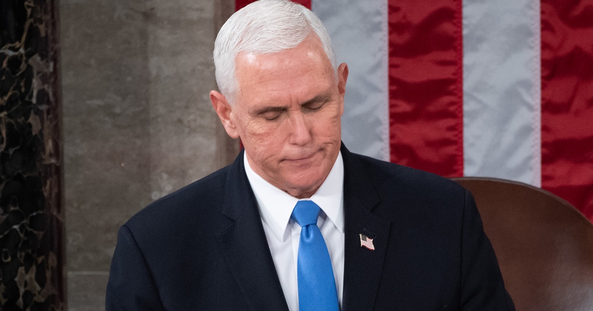 Even now, Mike Pence can’t stop making excuses for his former boss