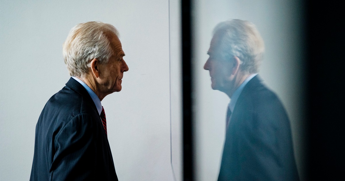 How Peter Navarro talked himself into a federal indictment