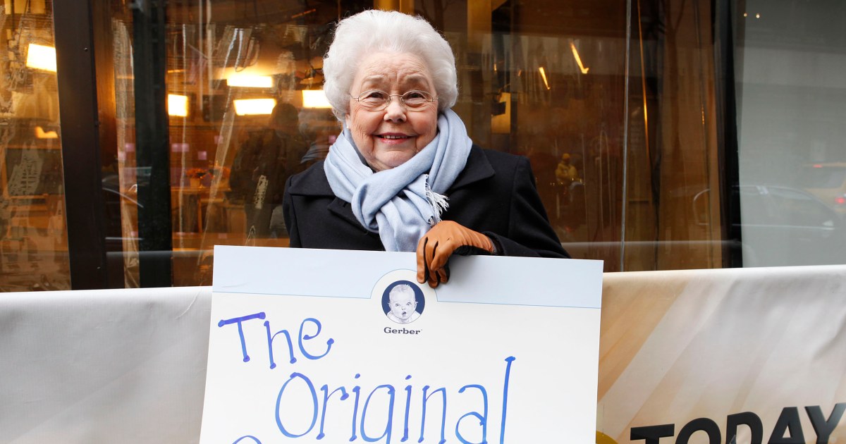The original Gerber baby is not so little anymore. She's now a 93-year-old  mystery novelist
