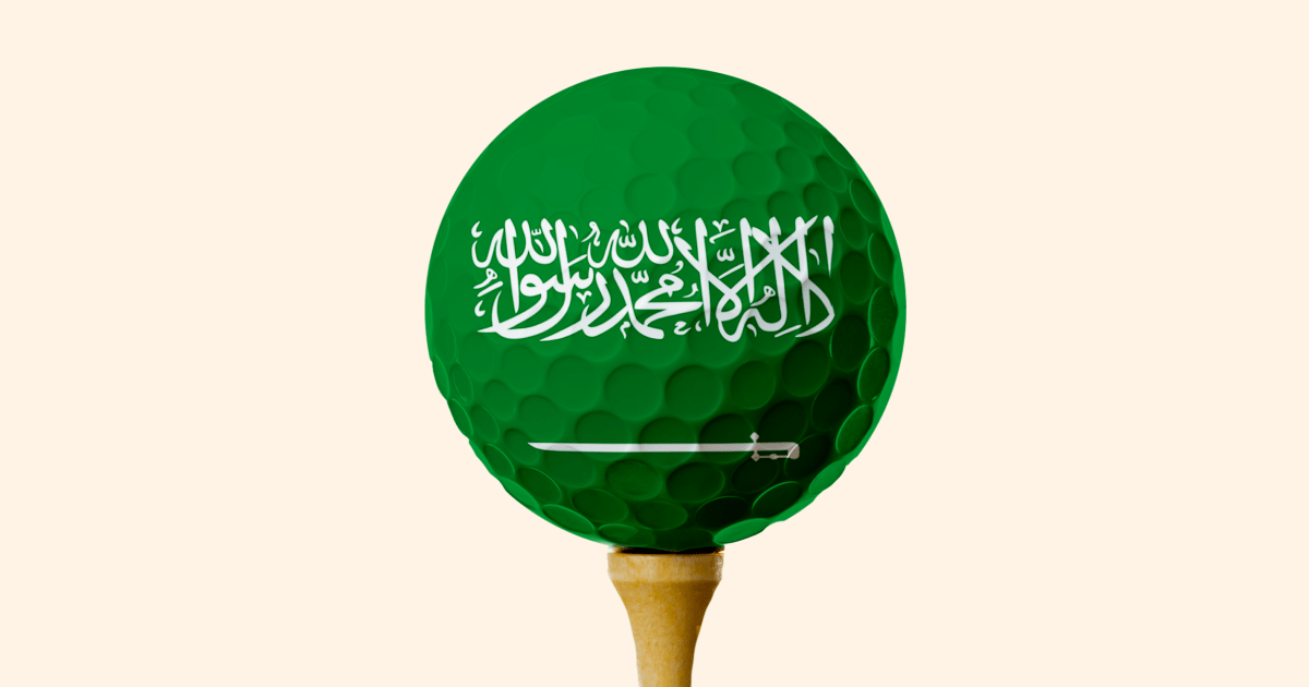 The Saudi Arabian government is roiling the world of professional golf