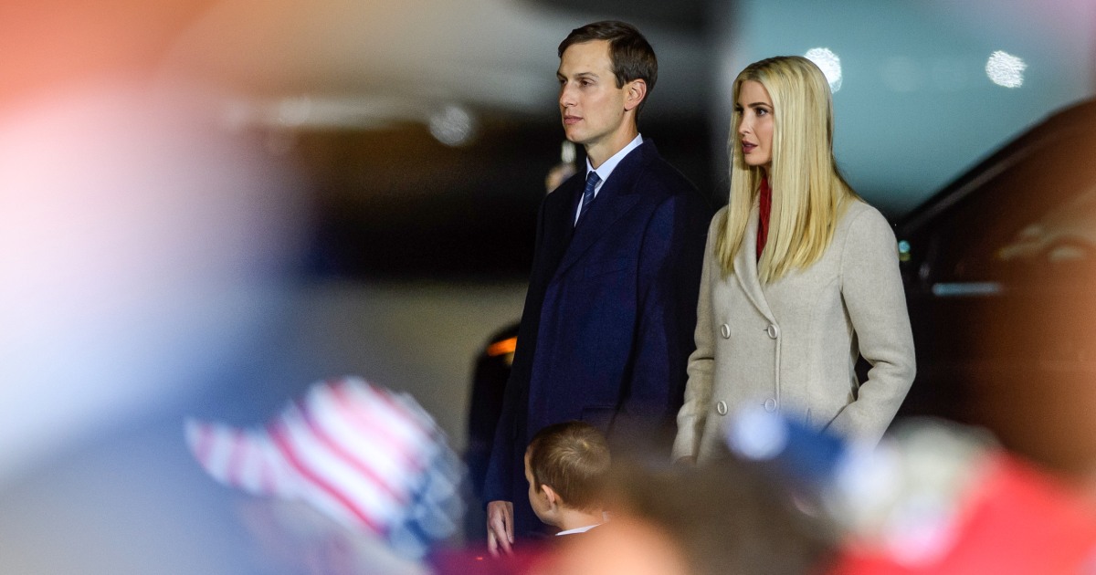 Ivanka Trump, Jared Kushner distance themselves from Trump’s election claims in Jan. 6 testimonies