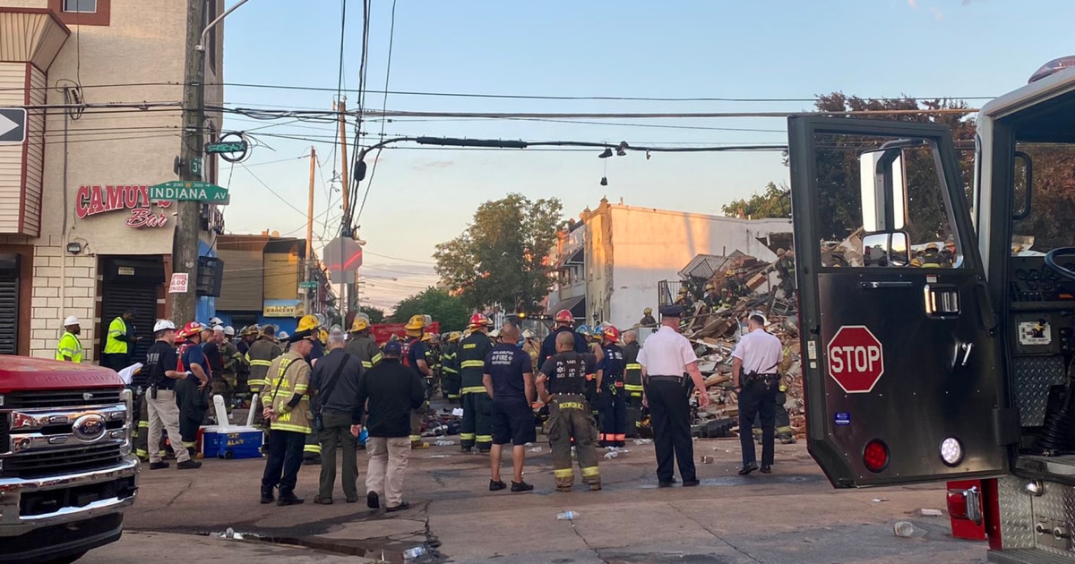 Firefighter Killed In Total Building Collapse Near Philadelphia, 5 ...