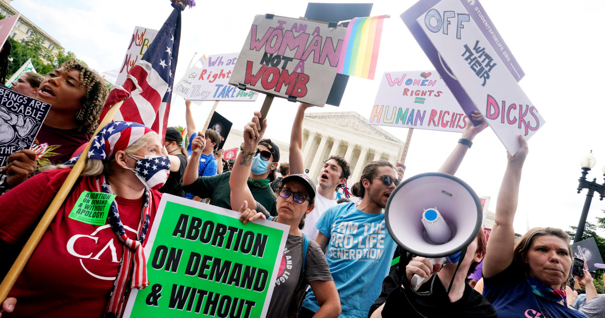 Protests erupt nationwide after Roe reversal