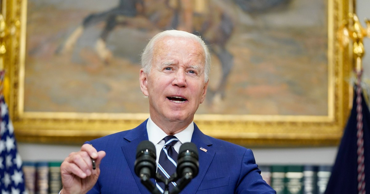 Biden calls Supreme Court ruling on abortion a 'sad day' for the country