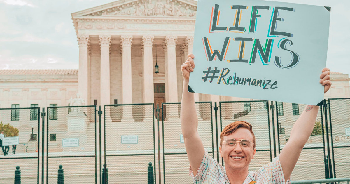 For anti-abortion LGBTQ groups, Roe's reversal is a 'human rights victory'