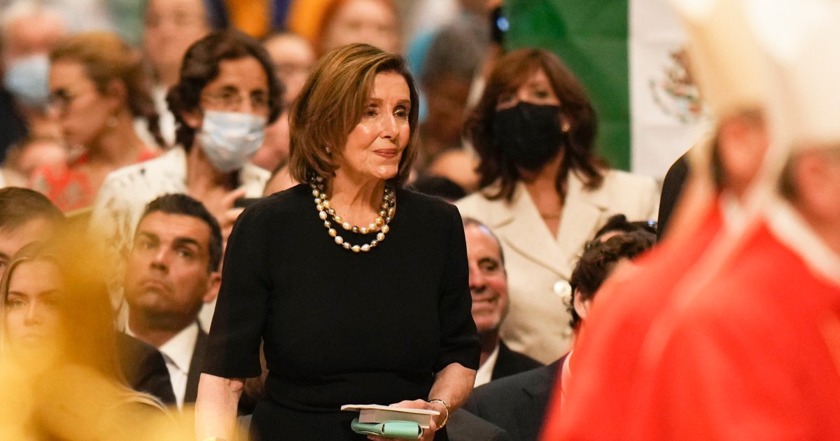 Pelosi receives Communion in Vatican amid abortion debate