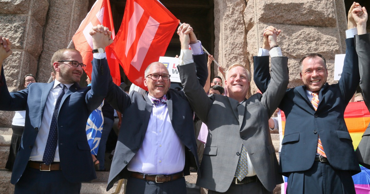 Looking back at the landmark SCOTUS same-sex marriage ruling: Throwback  Thursday - ABC News