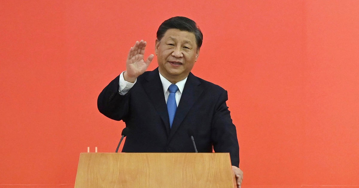 China’s Xi Jinping arrives in Hong Kong for handover anniversary