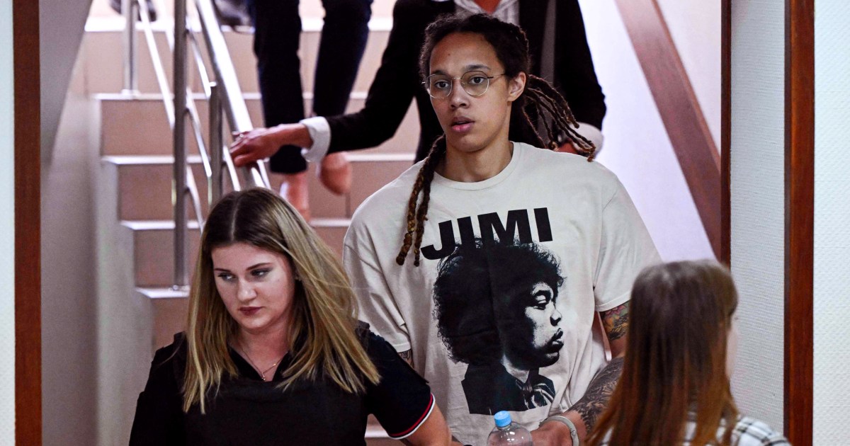 WNBA star Brittney Griner stands trial in Russia on drug charge