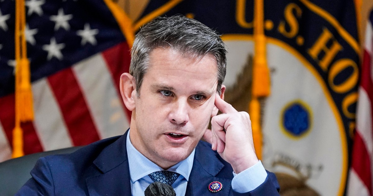 Rep. Adam Kinzinger releases expletive-laced audio of numerous calls to  . office threatening violence