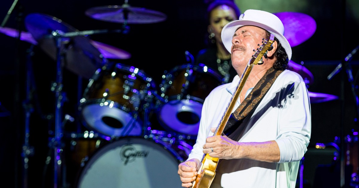 Carlos Santana’s mid-concert collapse blamed on warmth exhaustion, dehydration