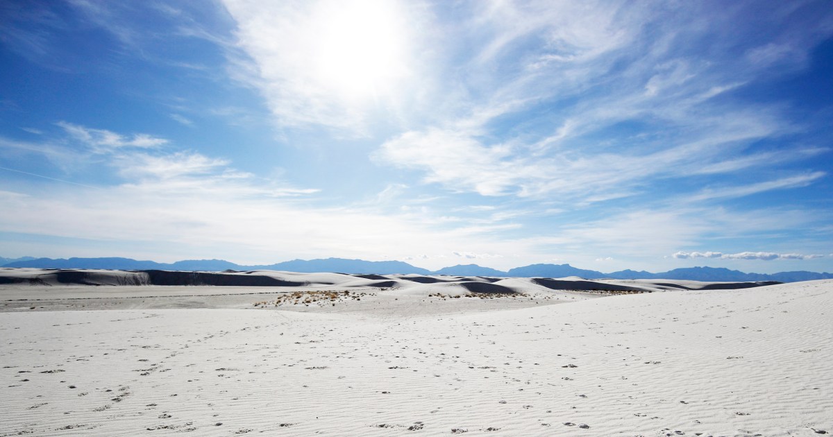 Body of missing hiker found at White Sands National Park after nearly a ...