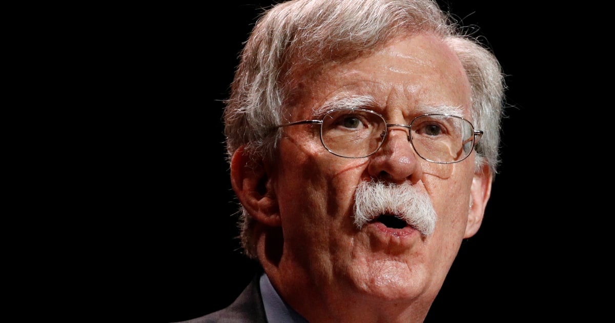 Former national security adviser John Bolton admits to planning foreign coups