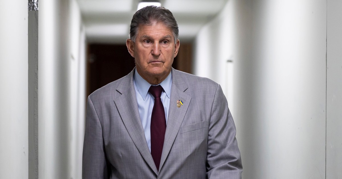 With his newest declaration, Joe Manchin proves his critics right