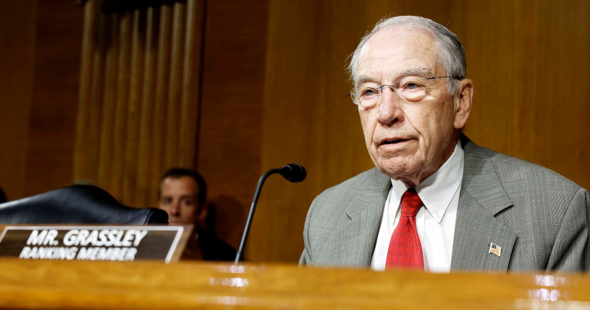 Grassley, RNC echo the fringe with unsettling anti-IRS rhetoric – MSNBC News