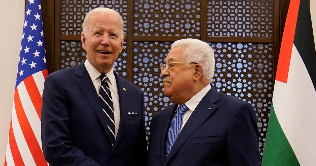 Biden Reaffirms Support For A Palestinian State During West Bank Visit