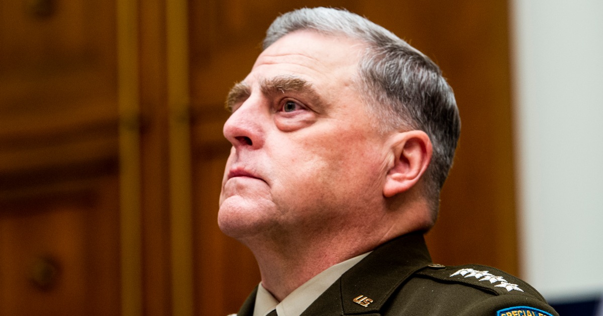 Gen. Milley orders staff to gather info on all interactions between China, U.S. militaries amid rising tension