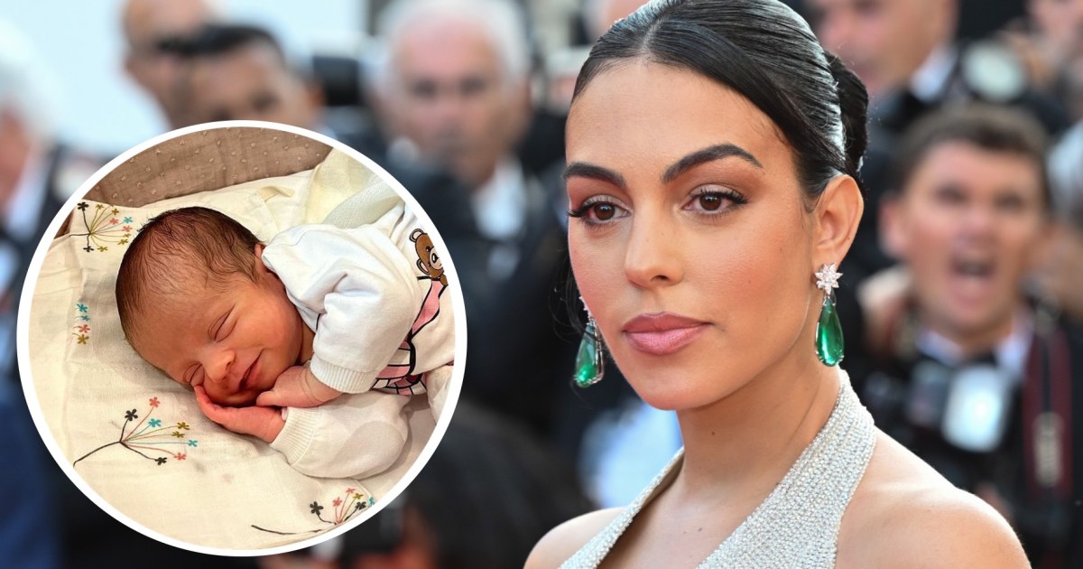 Georgina Rodríguez Publica Nueva Foto De Su Hija Bella Esmeralda Usando Un Babero Dior