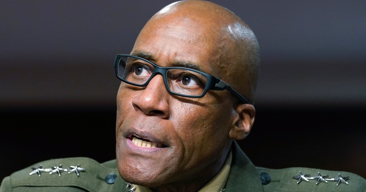 Michael E. Langley becomes the first Black four-star Marine general