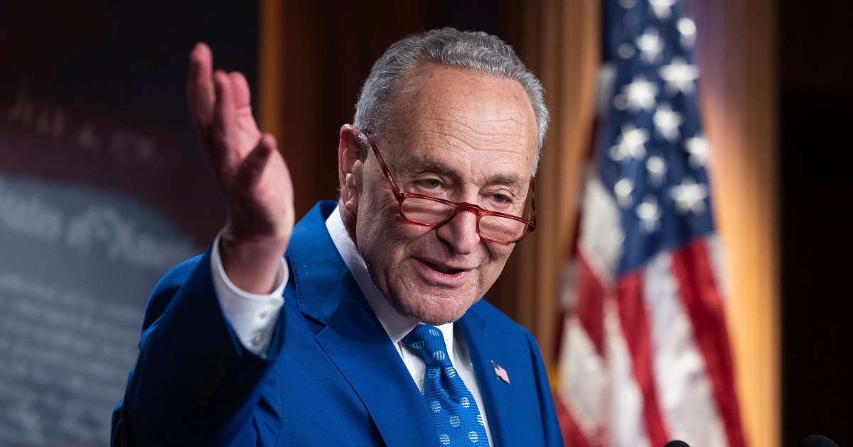 For Chuck Schumer And His Senate Democrats, A Sudden Chance For A Big Win