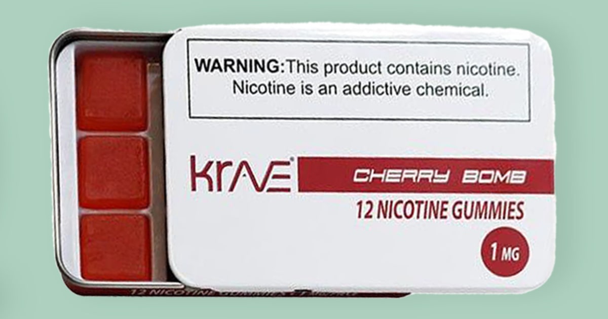 Produsen permen karet nikotin diperingatkan oleh FDA bahwa produk mereka akan menimbulkan ‘krisis kesehatan masyarakat’ di kalangan anak-anak