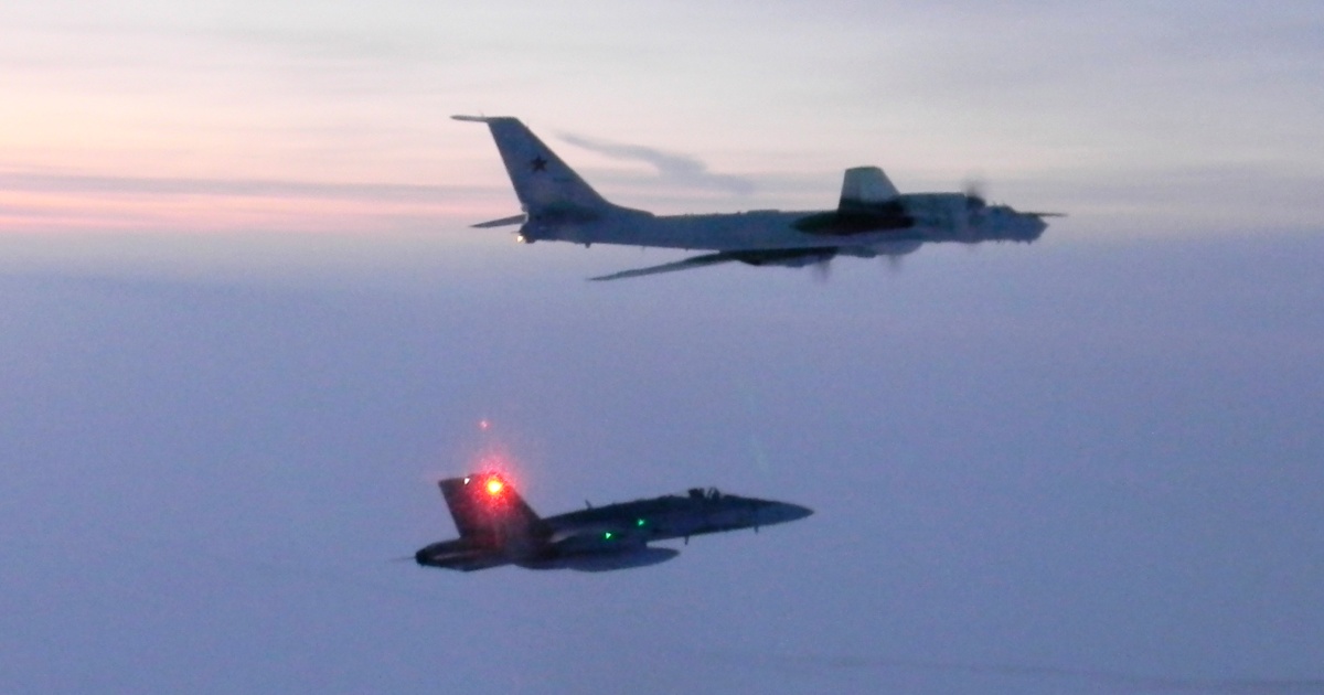 Russian surveillance aircraft spotted within Alaskan Air Defense Identification Zone thumbnail