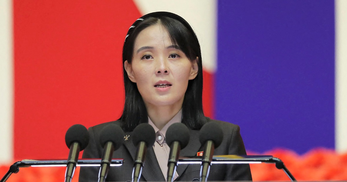 Kim Jong Un's sister tells South Korean president to ‘shut his mouth’ after aid offer