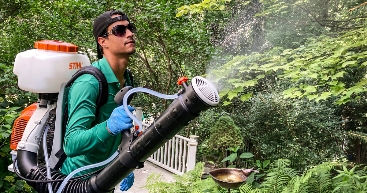 Backyard mosquito spraying booms, but may be too deadly