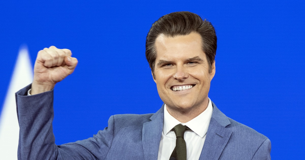 Gaetz wins GOP primary in Florida after fending off attacks over sex trafficking investigation