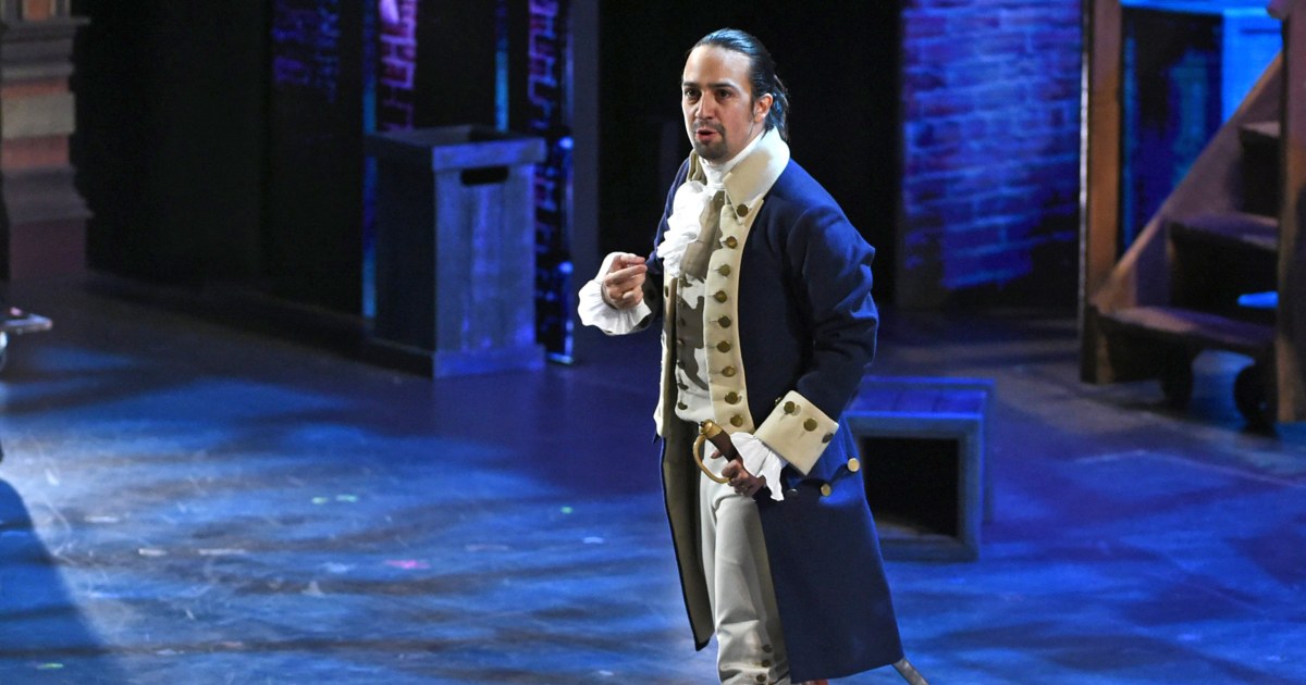 Lin-Manuel Miranda responds to 'illegal, unauthorized' 'Hamilton' play by  Texas church