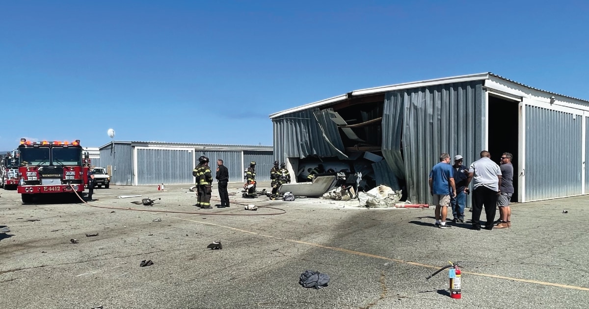 Al menos dos muertos por el choque de dos cuando intentaban aterrizar en un aeropuerto