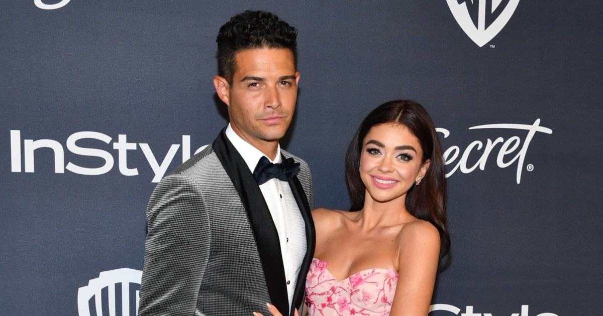 Sarah Hyland se casó con Wells Adams, tras 3 años de compromiso