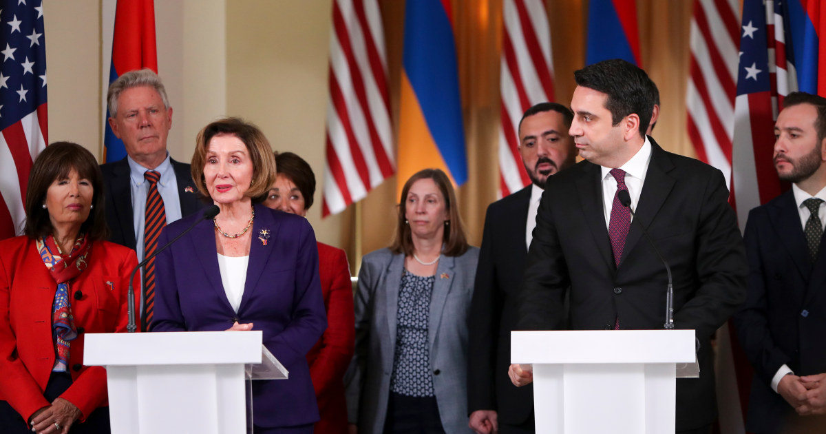 Nancy Pelosi Condemns Azerbaijan Over Armenia Attack