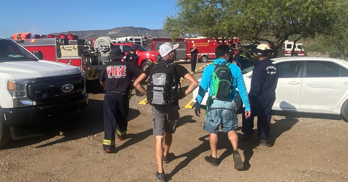 Hiker dead, 5 others rescued after group ran out of water, got lost amid triple-digit temperatures in Arizona