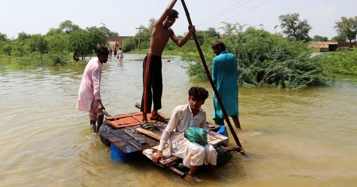 Pakistan looks ‘like a sea’ after floods as 18 more die