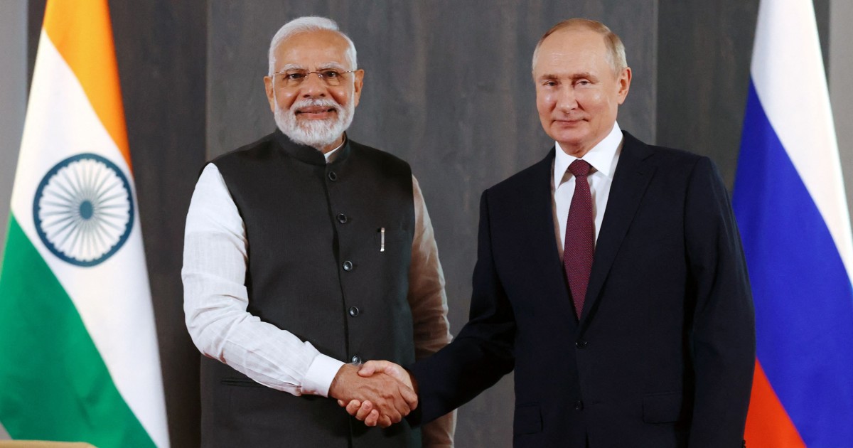 Now ‘is not an era of war,’ India’s Modi tells Russia’s Putin