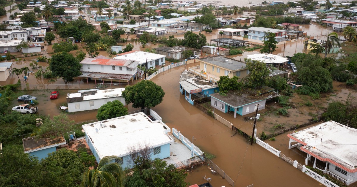 ハリケーン・フィオナは、プエルトリコの影響でカテゴリー4に強化されました。