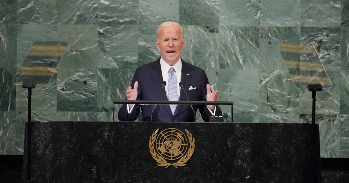 Biden Says Russia Shamelessly Violated U N Principles In Its