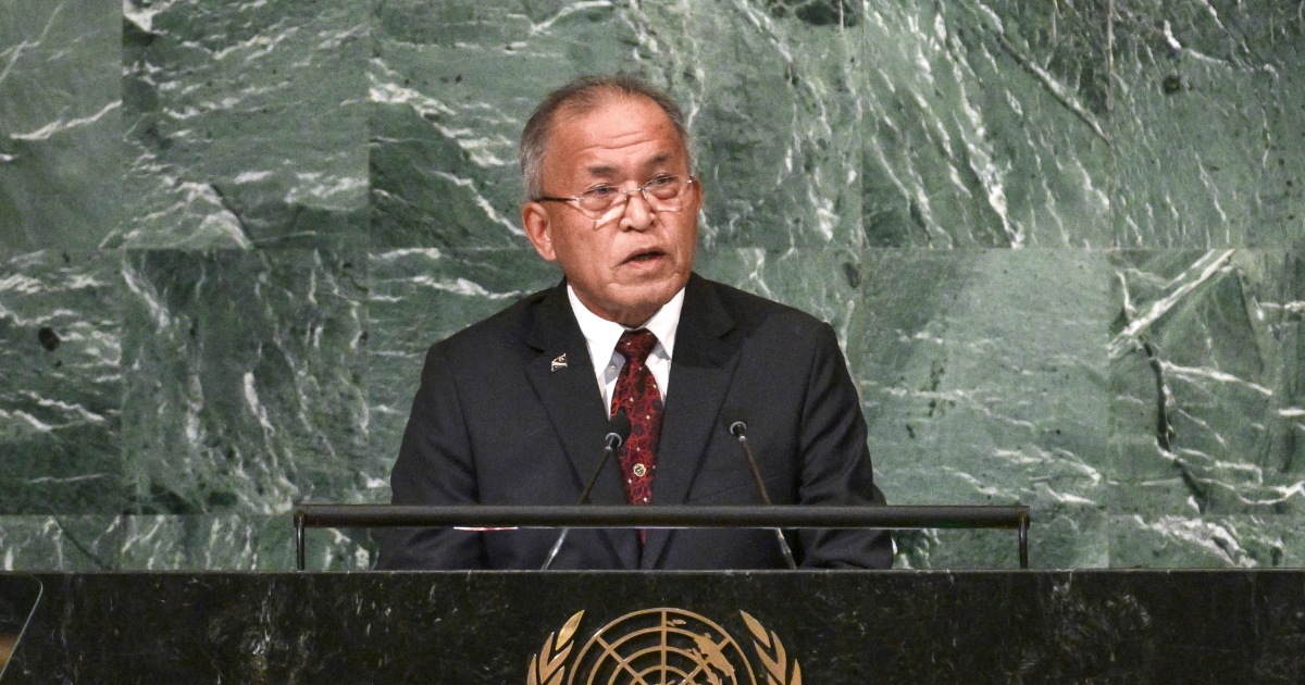 Marshall Islands urges U.S. to better address climate change and its nuclear legacy