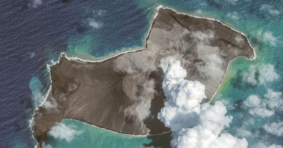 Letusan gunung berapi di Tonga untuk sementara dapat meningkatkan suhu global
