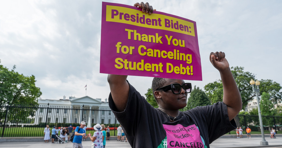 Six GOP-led states sue Biden administration over student loan forgiveness plan