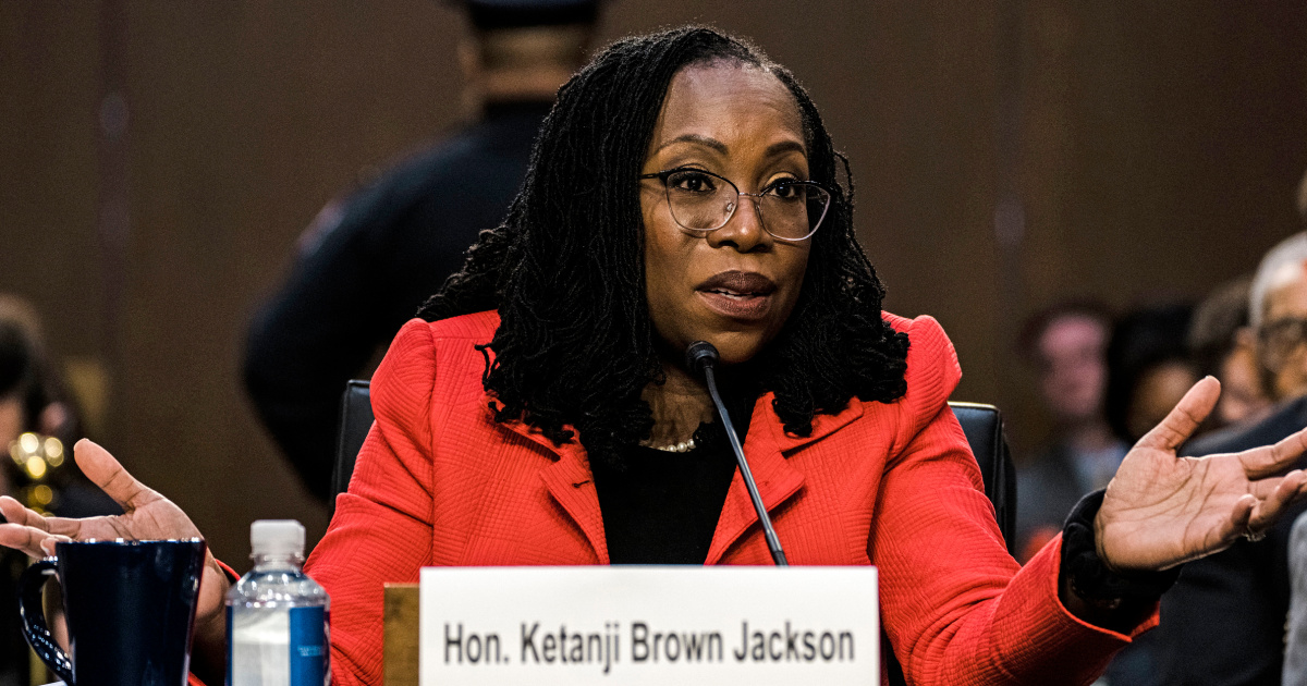 The Supreme Court reconvenes. Ketanji Brown Jackson's name already changes things.