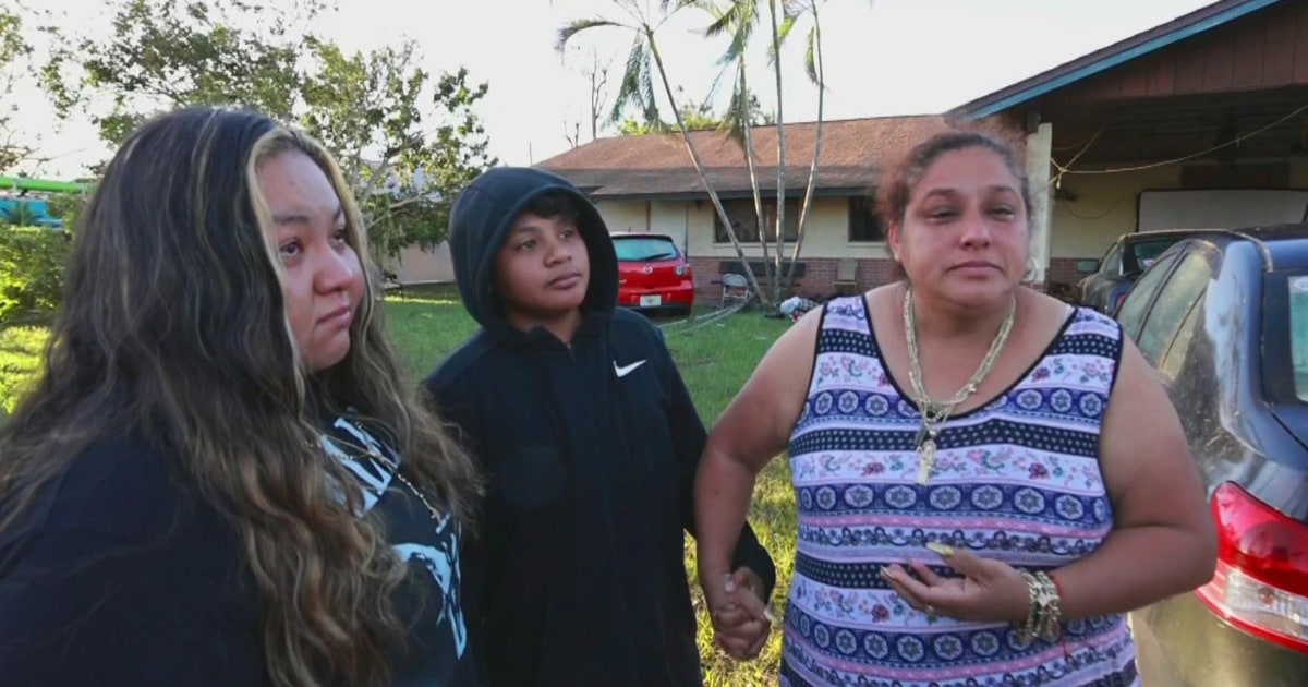 Keluarga di Florida menceritakan bagaimana mereka melarikan diri dari rumah selama Badai Ian