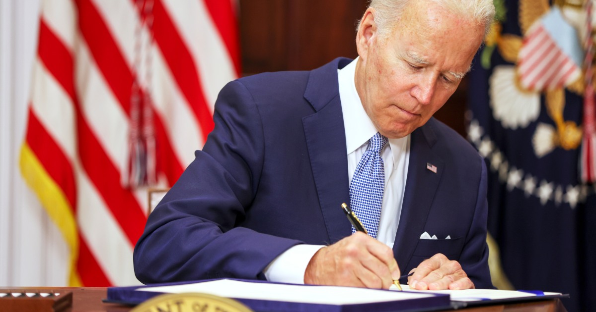 Biden signed 50 bills into law on Christmas Eve. Here are 5 of the most interesting ones.