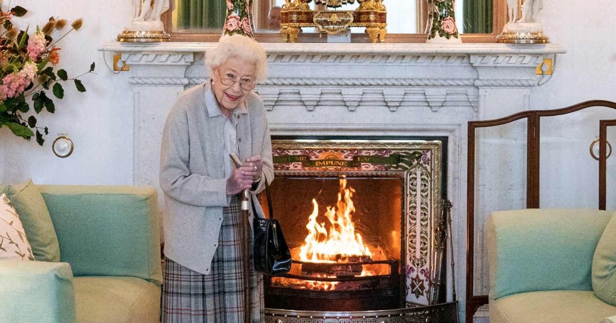 Queen Elizabeth II died of old age, death certificate says